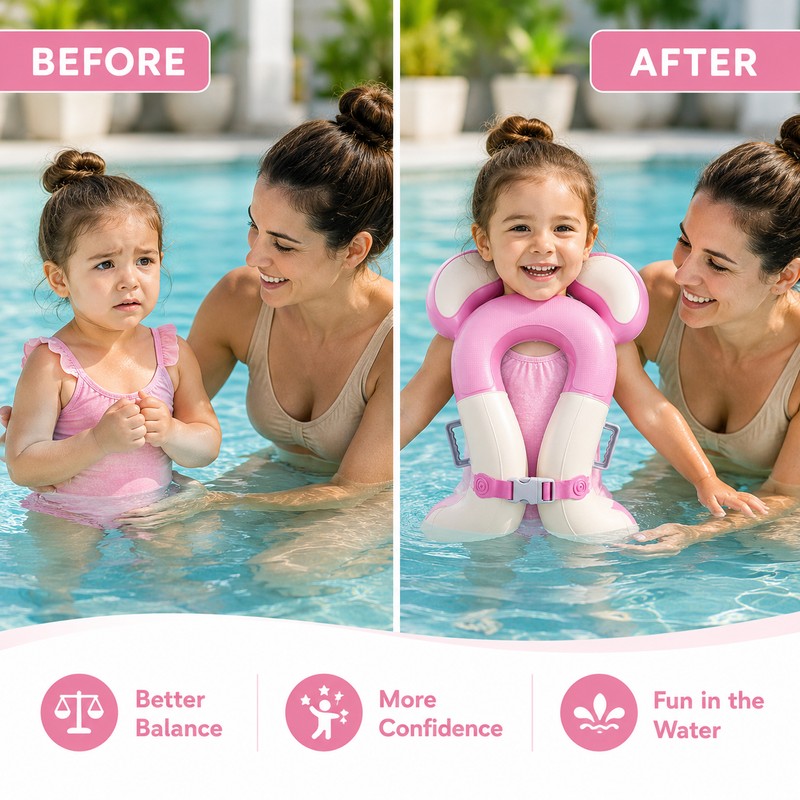 Inflatable Swim Trainer for Kids – Arm Sleeve Pool Float