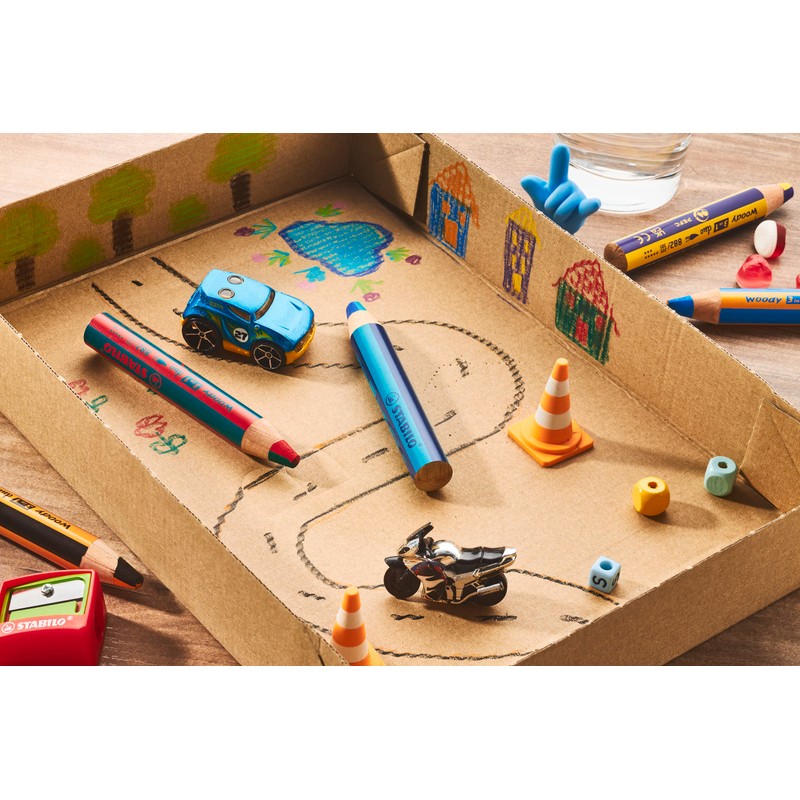 Multi-Talented Pencil - STABILO woody 3 in 1 duo -