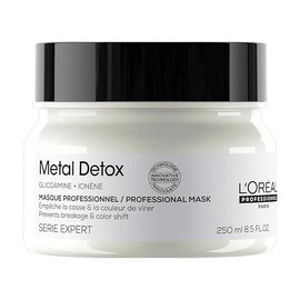 LOral Professionnel Metal Detox  Mascarilla anti-metales  Previene el quiebre, preserva el color y protege el cabello  Libre de sulfatos  Con...      