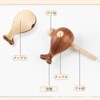 Woodfish Wooden Buddhist Altar Ebony and Maple Wooden Fish Mini