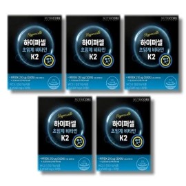 Nutricore Hypercell Supercritical Vitamin K2 300mg x 30 tablets 5 boxes / 뉴트리코어 하이퍼셀 초임계 비타민 K2 300mg x 30정 5박스
