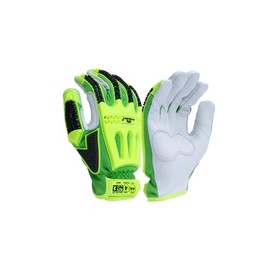 Pyramex Premium Goatskin Safety Gloves With A6 Cut Level And Impact Protection Size L