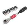 Ratchet Socket Wrench Set, Hex Wrenches, Star Sockets, Detachable Structure,