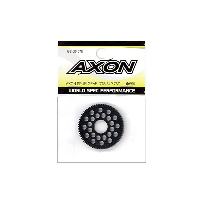 Axon Spur Gear DTS 64P 78T GS – D6 – 078 