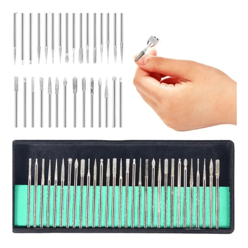 Brocas Puntas Para Drill Esmeil De Uñas Podologos