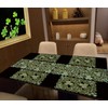 Simhomsen Embroidered Irish Clover Table Placemats for St. Patrick’s Day,