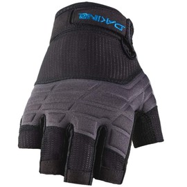 Dakine Half Finger Sailing Gloves, Black, Large