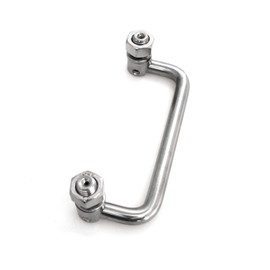 Pull Handle heyous Stainless Steel Folding Pull Handle U-Shape Folding Toolbox Suitcases Equipment Distribution Box Cabinet Knob Hardware