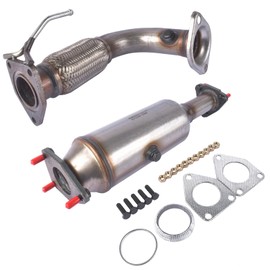 Front Flex Pipe & Catalytic Converter 16299 52349 Replacement for Honda Accord 2.4L 2003 2004 2005 2006 2007 AKWH