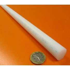 Unbranded Acetal Copolymer POM Round Rod, White 3/4 Dia x 72" Length, 1 Units