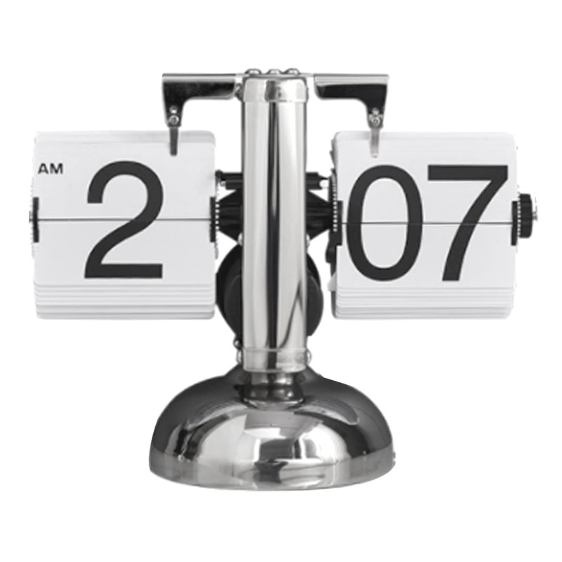 Digital Flip Down Clock Retro Minimalist Mechanical Auto Flip Clock