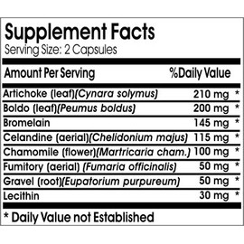 Gallstone Advantage // 180 Capsules // Pure // by PureControl Supplements