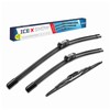 3 Wipers 24"/17"/13" Front Windshield Wiper Blades with Rear Wiper
