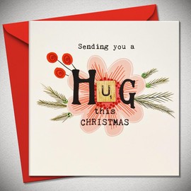 Bexy Boo - Christmas Card - Sending you Hugs at Christmas