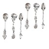Coffee Espresso Spoons Set of 6 Tiny Spoon Vintage Cutlery