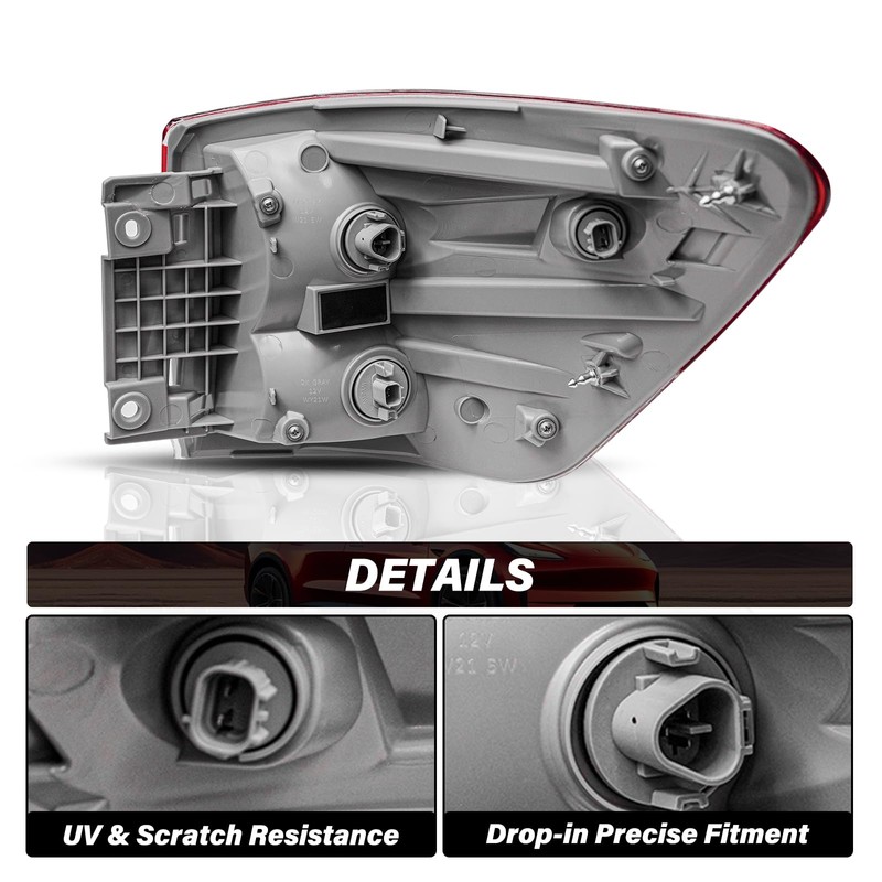 BRYGHT Tail light Assembly Fit for 2013-2016 Nissan Pathfinder OE