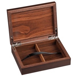 Philos 6655 - Box für Spielkarten ohne Inhalt, Holz