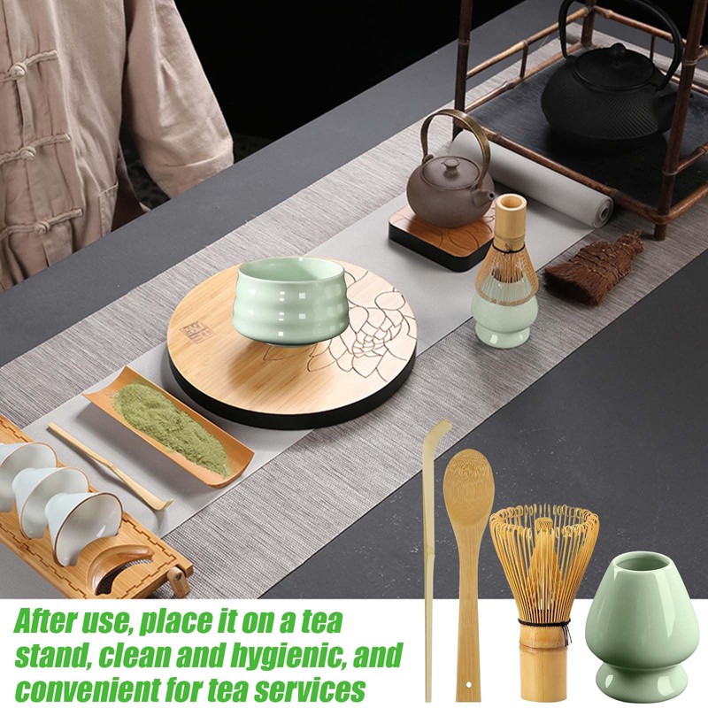 Matcha Tea Set of 6 Matcha Bowl Ceramic Matcha Whisk