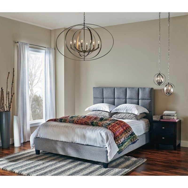 Progress Lighting P5142-126 Pendants, Burnished Silver