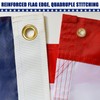 BGTXCZ American Flag 2x3 Ft, Four Brass Grommets Multipurpose US