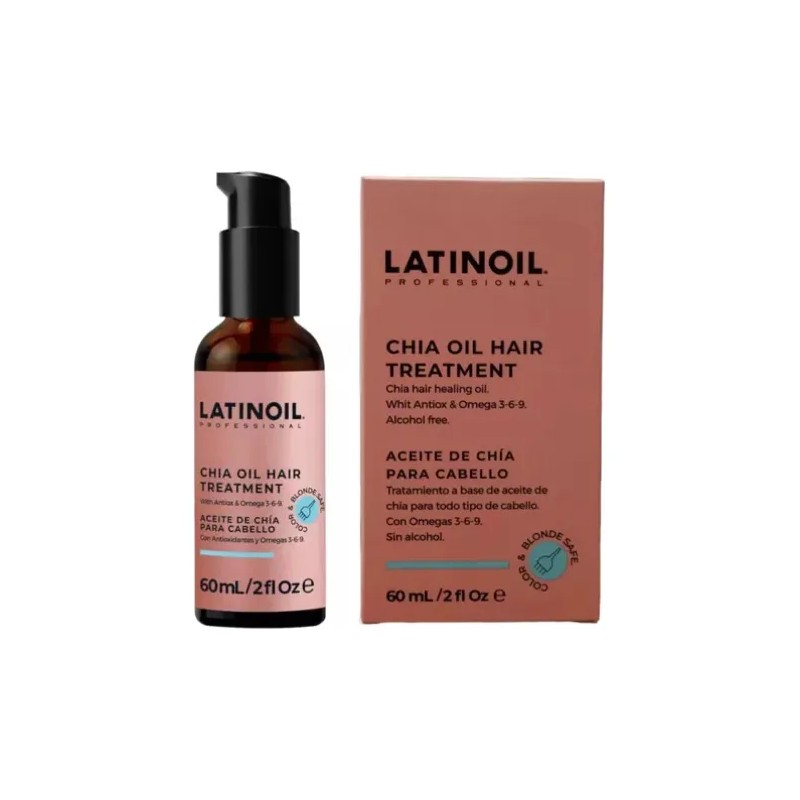 Kit Thermo Protector + Aceite De Chía Latinoil Anti Frizz