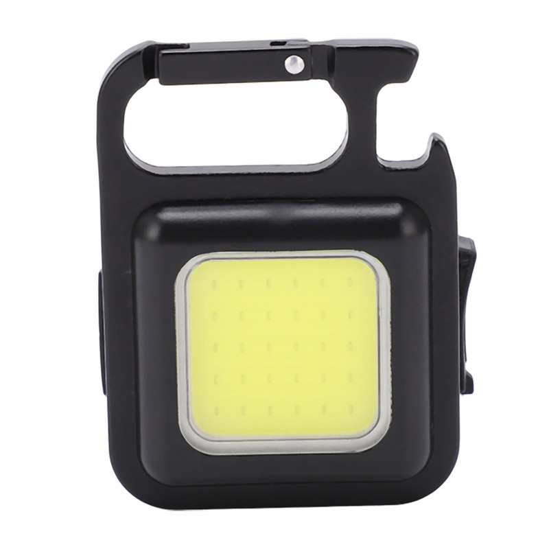 Mini Flashlight 500lm Lighting Portable USB Charging 180° Folding Handle