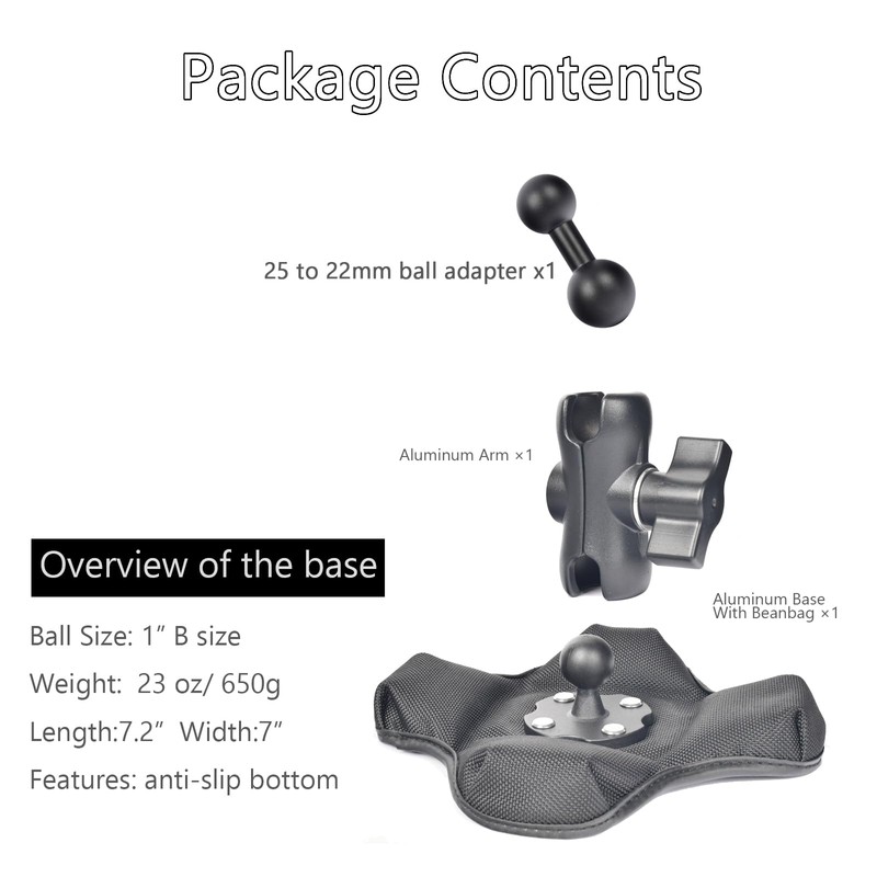 VAUBORTTI Friction GPS Mount Holder for Garmin DriveSmart 86, Adjustable
