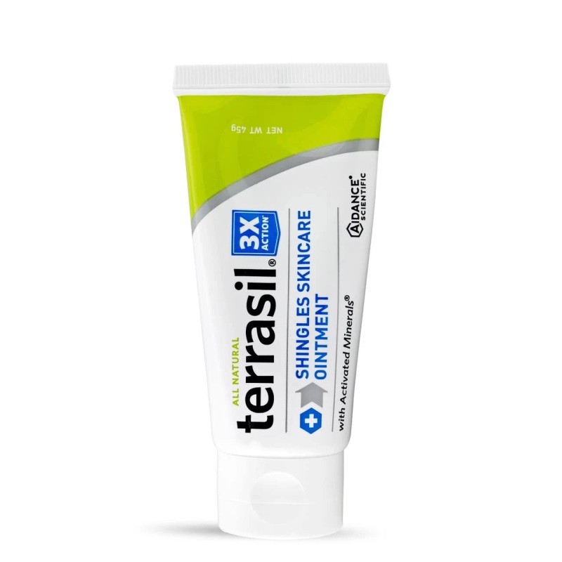 Terrasil Shingles Skincare Cream by Terrasil– Fast Shingles Relief Sensitive