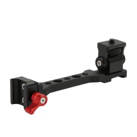 180° Rotatable Extension Bracket for Monitor Microphone LED Light for RS2/RSC2 Stabilizer