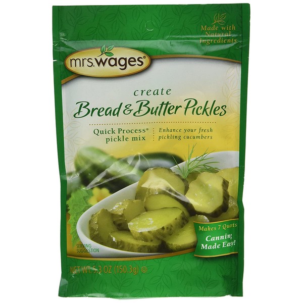 Precision Foods W620-J7425 Mrs. Wages Bread N Butter Pickling Mix (Pack of 12)