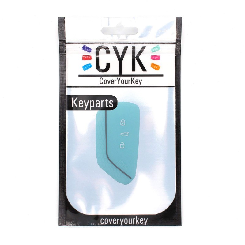 VF Key Case for 3-Button Car Key Silicon Cover Key