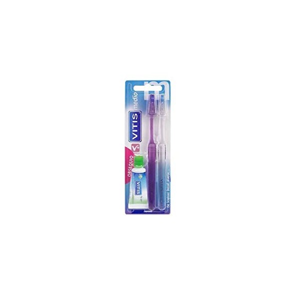 Vitis® DENTAID Duplo Toothbrush Medium