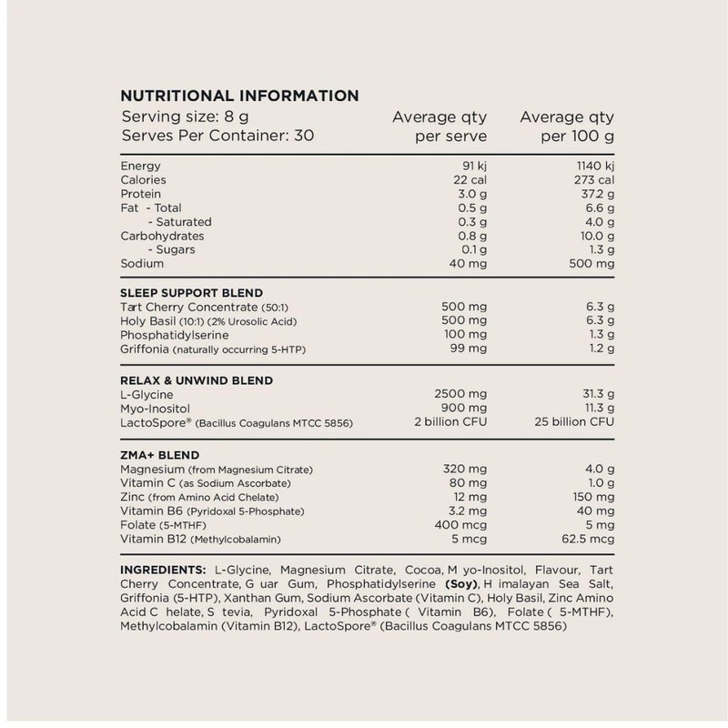 Switch Nutrition Sleep+ Choc Honeycomb 30 Serves 240gm
