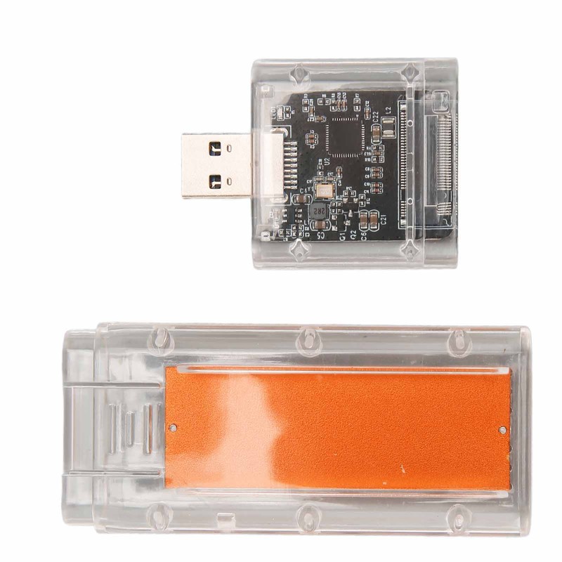 M.2 SATA to USB3.0 SSD External Enclosure Heat Dissipation Case