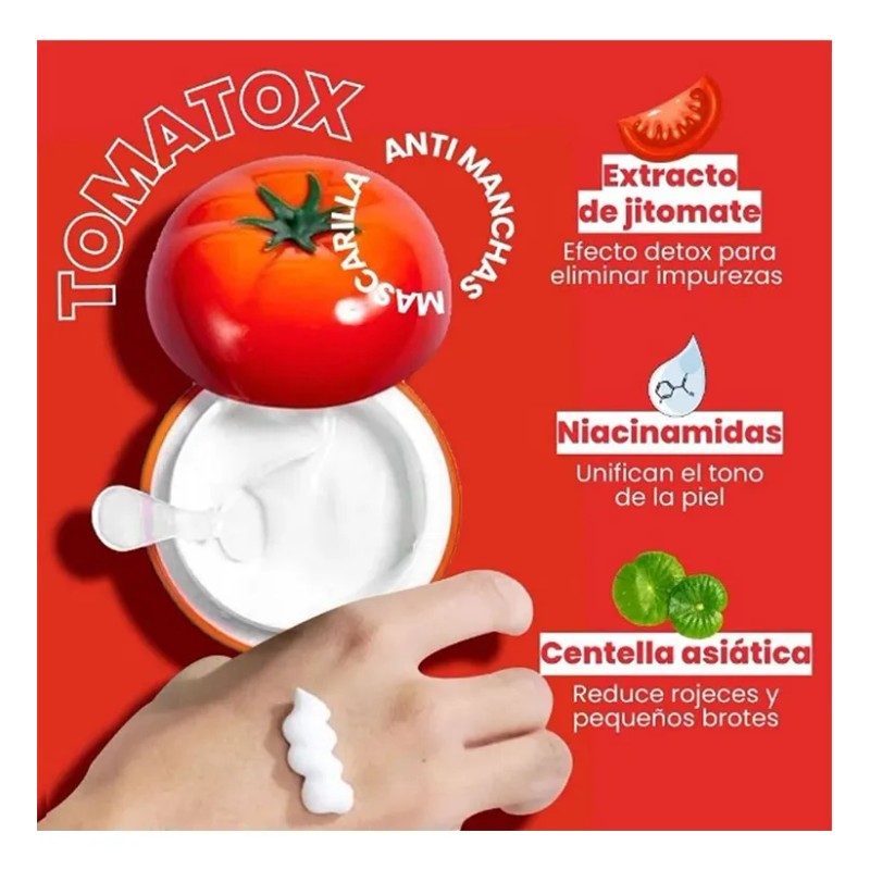 Tonymoly Pack Antimanchas Tomatox Seca Mixta Grasa