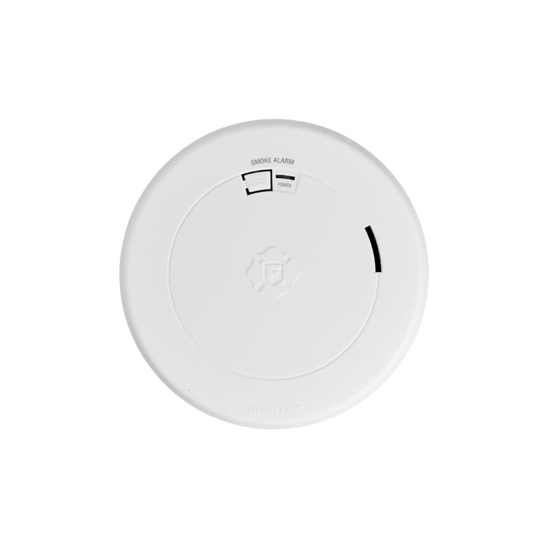 First Alert 10 Year Slim Battery-Powered Photoelectric Smoke Detector