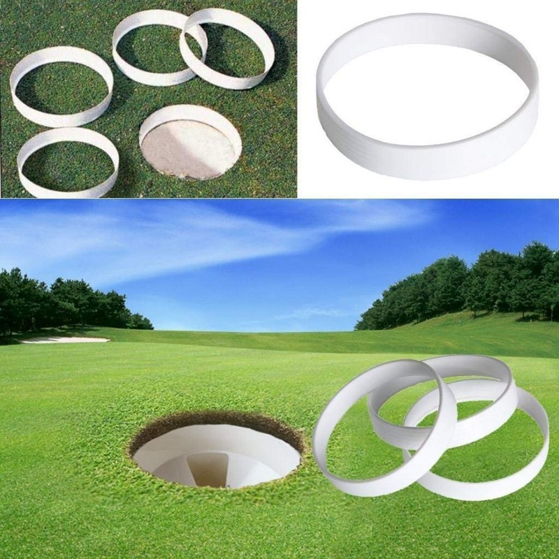 A99 Golf 4pcs Putting Green Hole Cup Ring Golf Field