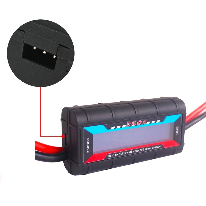 300A High Precision Watt Meter, DC 0-60V Power Energy Meter