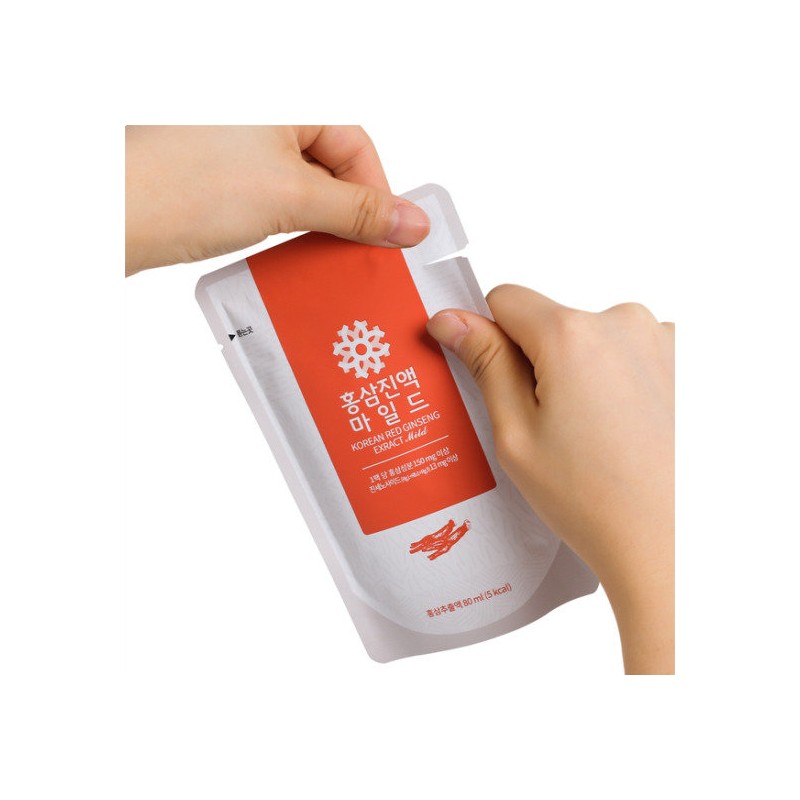 Yangji Korean Red Ginseng Red Ginseng Extract Mild 30 Packs