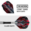 Harrows Damon Heta Natural 90% Steel Darts 23 g