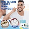 HUFLYI Zinc oxide-eugenol Cement Dental Kit affix temporary crowns or