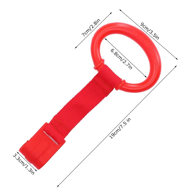 Baby Pull Up Bar, Ergonomic Design Plastic Material Baby Pull