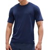 MIER Quick Dry Shirts for Men Workout Athletic Running Tee