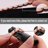 Copper Cross Bracelet for Men, Ultra Strength Magnetic Jewelry, Rice-Ear