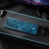XVX Double Shot PBT Keycaps, Side Printed Shine Through Keyboard