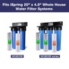 iSpring 5-Micron 20” x 4.5” Whole House Water Filter Cartridges,