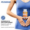 MGSPORT Magnesium and Zinc Supplement for Muscle & Immune Support,