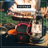 sotoego Spice Box for Camping, Condiment Container (Lid Back Pocket,
