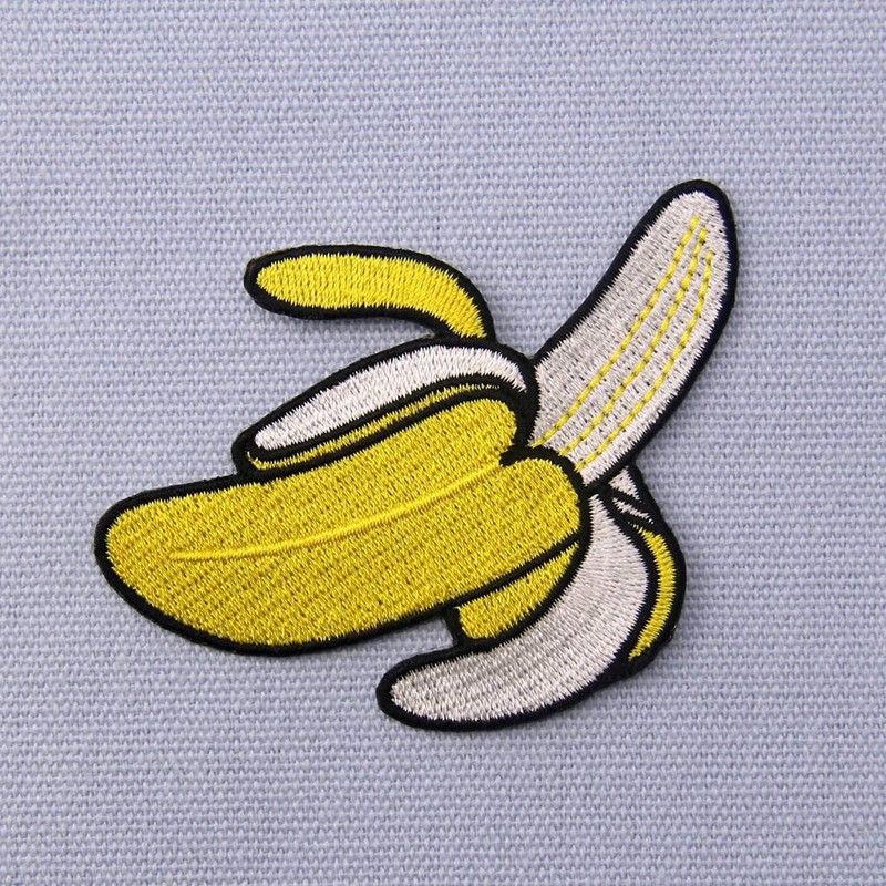 Banana Patch Embroidered Applique Iron On Sew On Emblem