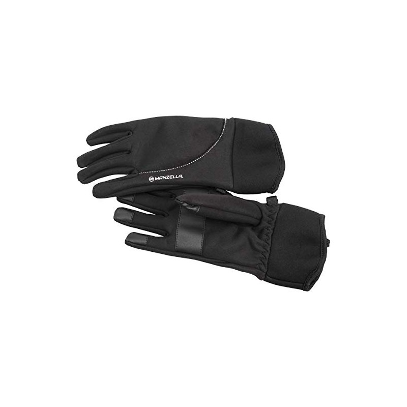 Manzella Women's All Elements 2.5 TouchTip Glove Black SM